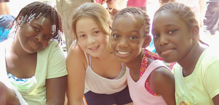 Picture of four girls